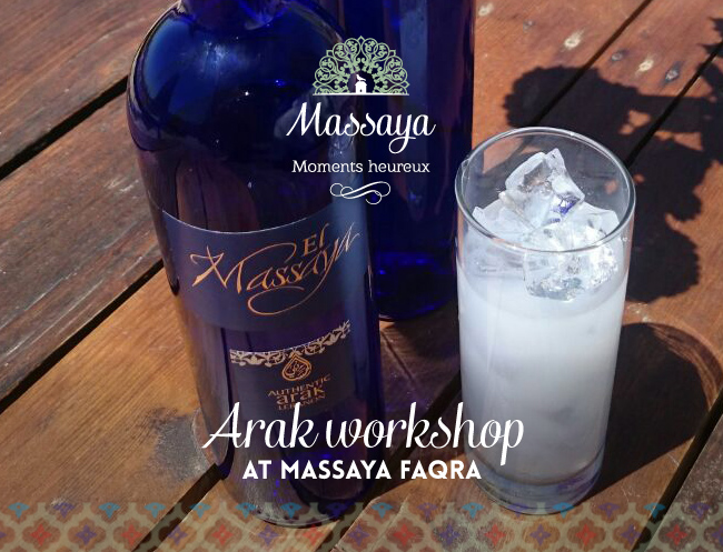 Massaya Co Arak workshop at Faqra